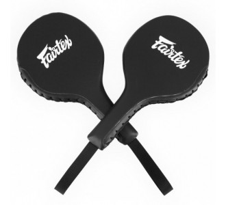 Боксерские лапы-ракетки Fairtex (BXP-1 black)
